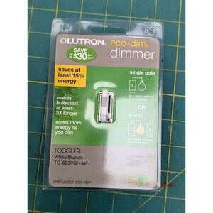 Lutron Dimmer Eco-Dim Dimmer New in Box